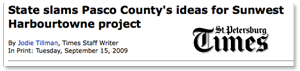 St. Pete Times summarizes DCA objections